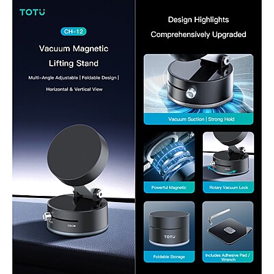 TOTU [CH-12] MagSafe Suction Cup Phone Mount