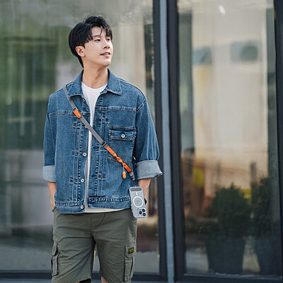 PGYTECH LinkGo Phone Photography Strap (Webbing- Misty Grey)