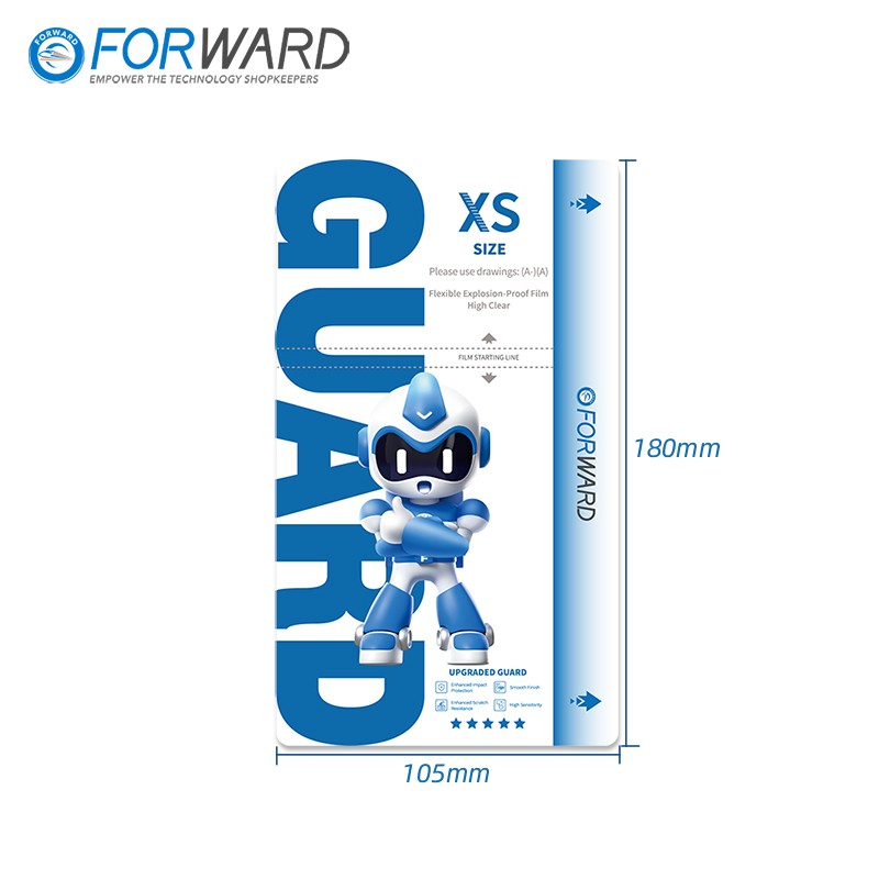 FORWARD FW-GD01 | [XS"] Guard High Clear Hydrogel Film for FORWARD Cutting Machine [50pc]