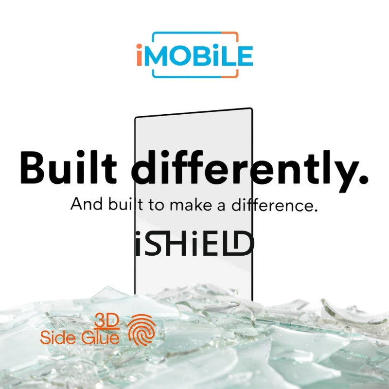 iShield 3D [Side Glue] Ultra Glass Tempered Glass, Samsung s22 Ultra