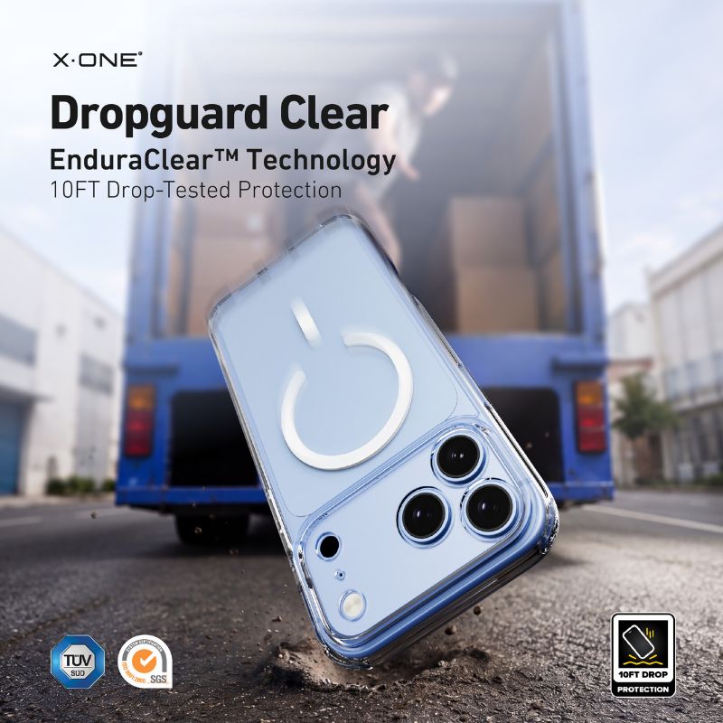 X.One [MagSafe] Dropguard Clear Impact Protection Case, iPhone 18 Pro