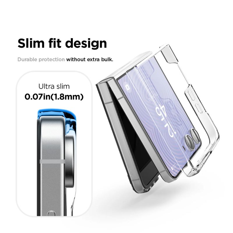 iShield Crystal Palace Clear Case, Samsung Z Flip 8 iShield Crystal Palace Clear Case, Samsung Z Flip 8