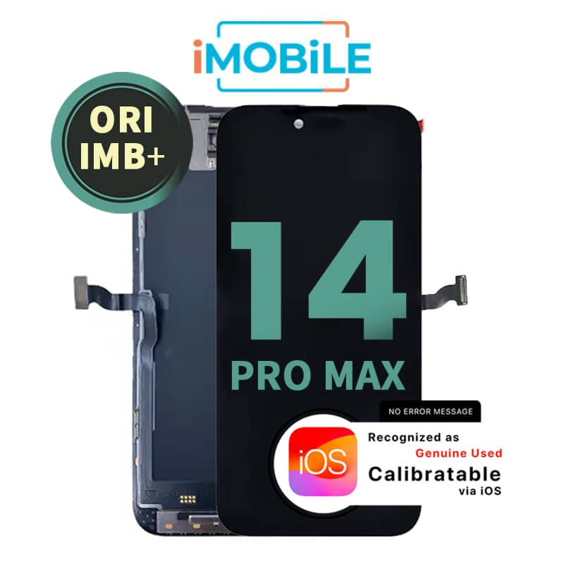 iPhone 14 Pro Max (6.7 Inch) Compatible LCD (Soft OLED) Touch Digitizer Screen [Original IMB+]