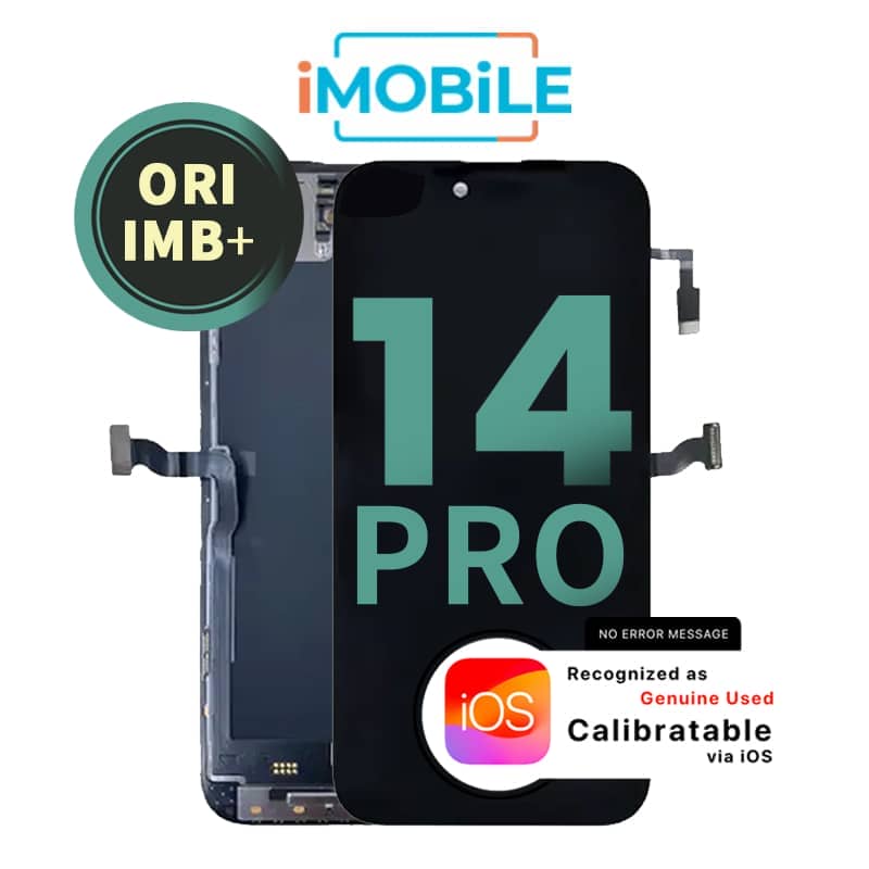 iPhone 14 Pro (6.1 Inch) Compatible LCD (Soft OLED) Touch Digitizer Screen [Original IMB+]