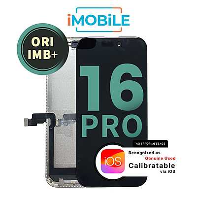 iPhone 16 Pro (6.3 Inch) Compatible LCD (Soft OLED) Touch Digitizer Screen [Original IMB+]