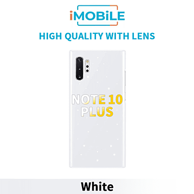 Samsung Galaxy Note 10 Plus (Pro) (N975) / 5G (N976) Back Cover [High Quality with Lens] [White]