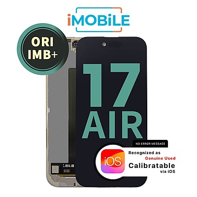 iPhone 17 Air (6.3 Inch) Compatible LCD (Soft OLED) Touch Digitizer Screen [Original IMB+]