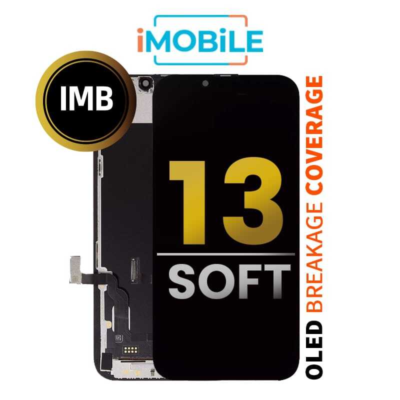 iPhone 13 (6.1 Inch) Compatible LCD (Soft OLED) Touch Digitizer Screen [IMB]-Soft OLED