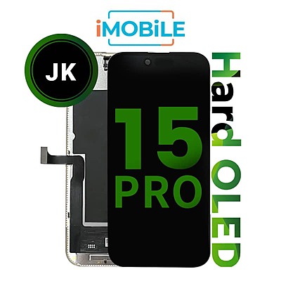 iPhone 15 Pro (6.1 Inch) Compatible Hard OLED Touch Digitizer Screen [JK]