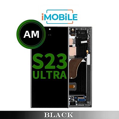 Samsung Galaxy S23 Ultra 5G (S918)  LCD Touch Digitizer Screen [Aftermarket] [Black]