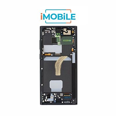 Samsung Galaxy S22 Ultra (S908) LCD Touch Digitizer Screen [Aftermarket] [Black]