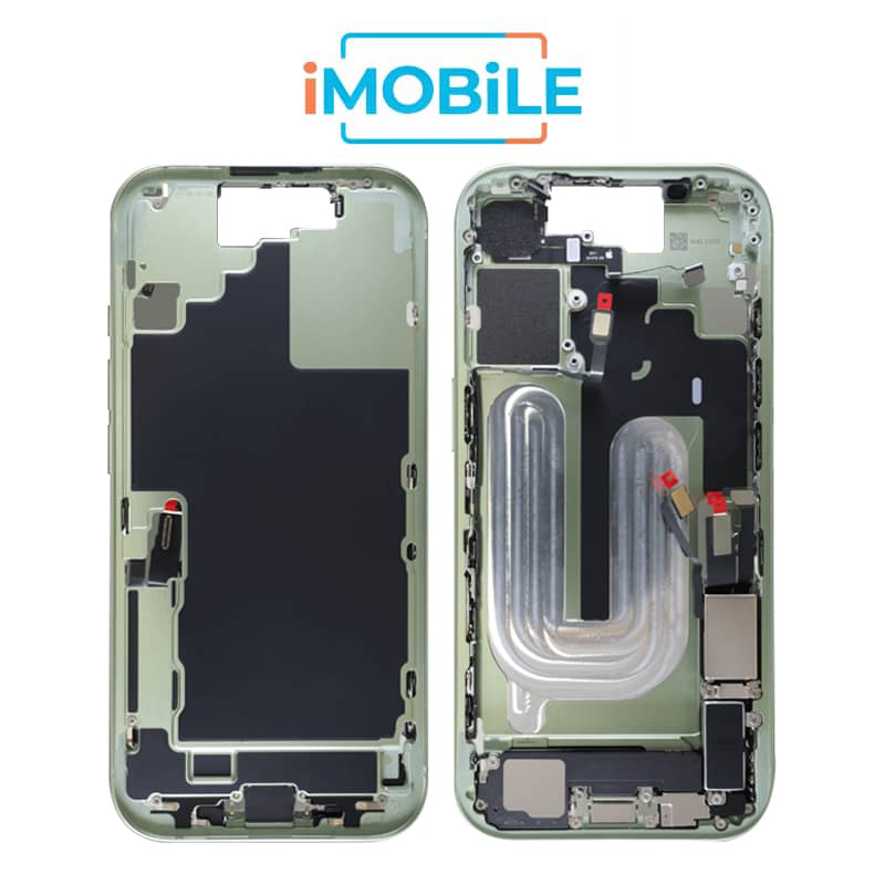 iPhone 17 Compatible Back Housing With Small Parts [Service Pack] [Sage] ZP923-13775