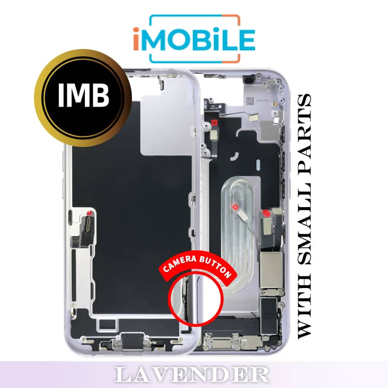 iPhone 17 Compatible Back Housing with Small Parts [IMB] [Lavender]