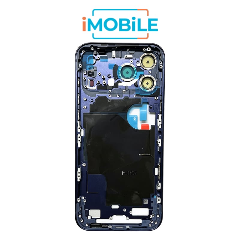 iPhone 17 Pro Max Compatible Back Housing [No Small Parts] [Deep Blue]