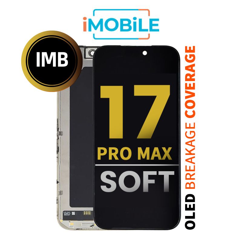 iPhone 17 Pro Max (6.9 Inch) Compatible LCD (Soft OLED) Touch Digitizer Screen [HX IMB]