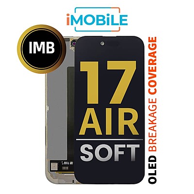 iPhone 17 Air (6.3 Inch) Compatible LCD (Soft OLED) Touch Digitizer Screen [IMB]