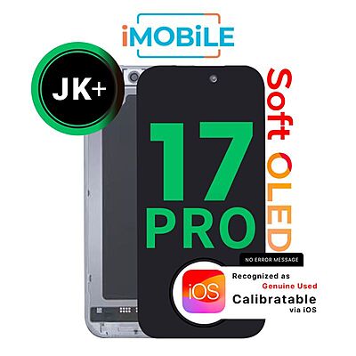 iPhone 17 Pro (6.3 Inch) Compatible LCD (Soft OLED) Touch Digitizer Screen [JK+]