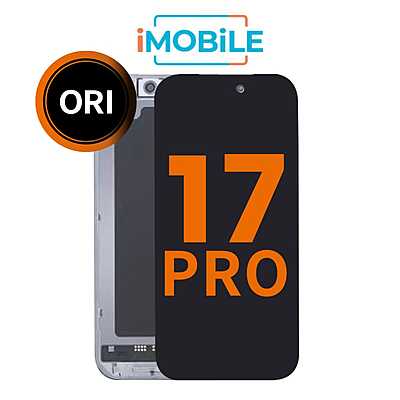 iPhone 17 Pro (6.3 Inch) Compatible LCD Touch Digitizer Screen [Refurbished]
