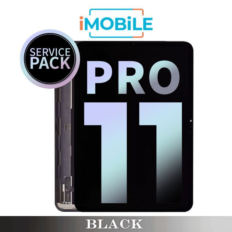 iPad Pro 11 5th 2024 (11 Inch, M4) Compatible LCD Touch Digitizer Screen [Service Pack] [Black] 661-43540