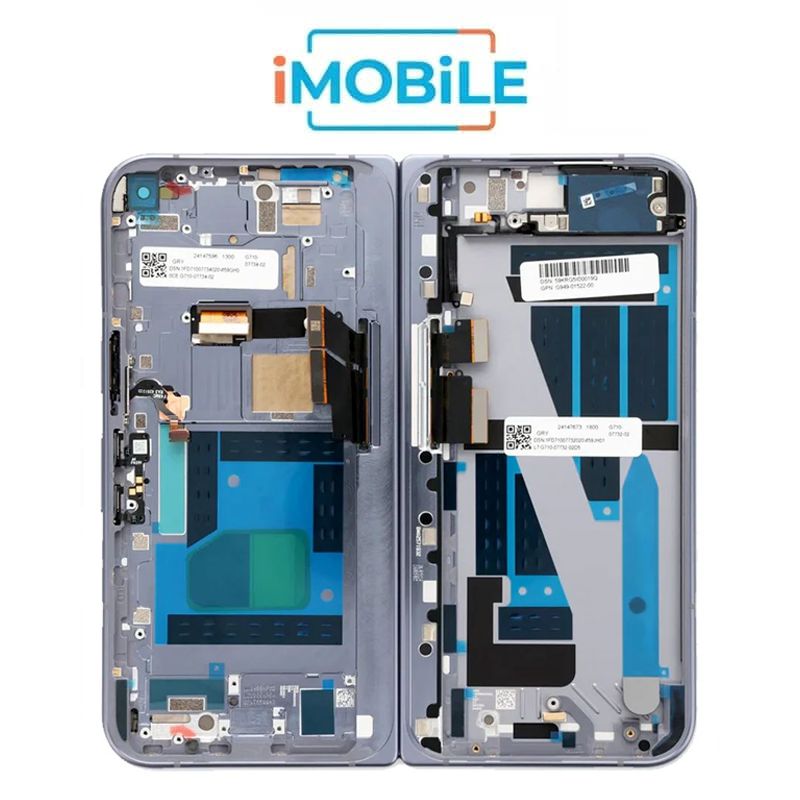 Google Pixel 10 Pro Fold 5G Compatible Main / Inner LCD Touch Digitizer Screen [Service Pack] [Moonstone / Grey]