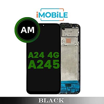 Samsung Galaxy A24 4G (A245) LCD Touch Digitizer Screen [Aftermarket] [Black]