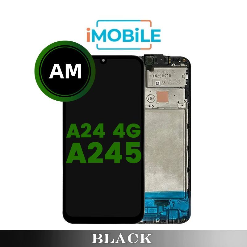 Samsung Galaxy A24 4G (A245) LCD Touch Digitizer Screen [Aftermarket] [Black]