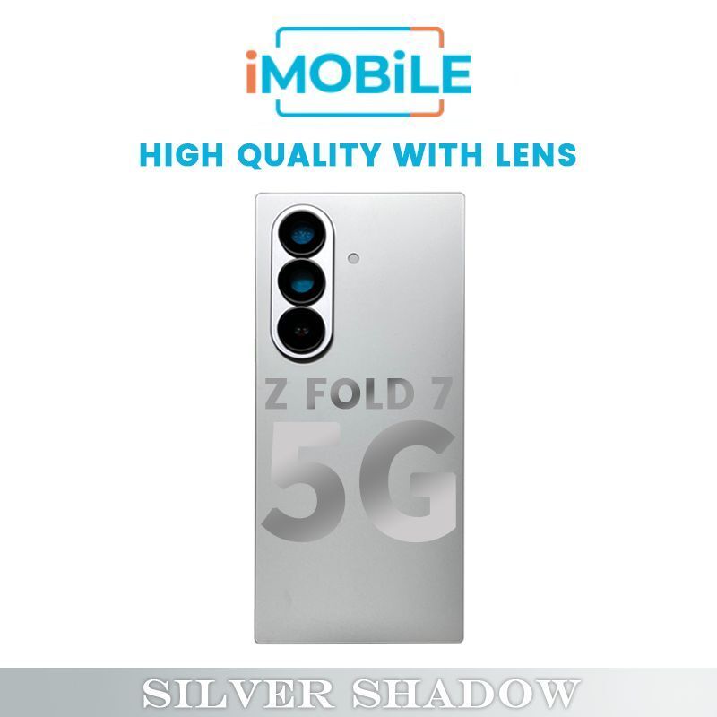 Samsung Galaxy Z Fold 7 5G (F966) Back / Battery Cover [High Quality] [Silver Shadow]