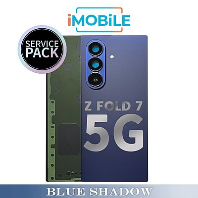 Samsung Galaxy Z Fold 7 5G (F966) Back / Battery Cover [Service Pack] [Blue Shadow] GH98-50294B