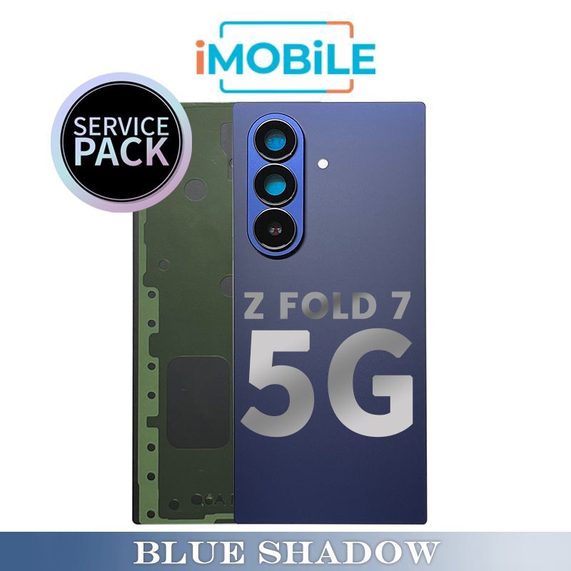 Samsung Galaxy Z Fold 7 5G (F966) Back / Battery Cover [Service Pack] [Blue Shadow] GH98-50294B