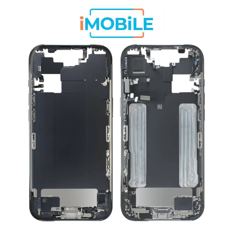 iPhone 17 Air Compatible Back Housing with Small Parts [IMB] [Cloud White]