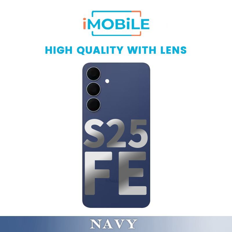 Samsung Galaxy  S25 FE (S731) Back Cover [High Quality with Lens] [Navy]