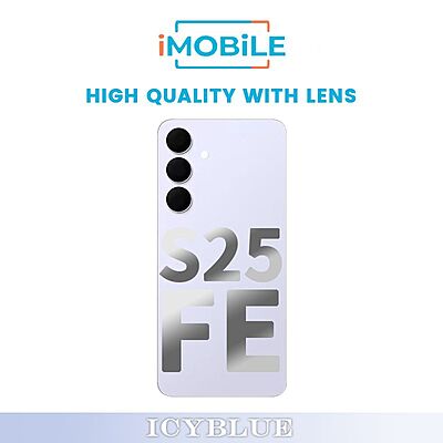 Samsung Galaxy  S25 FE (S731) Back Cover [High Quality with Lens] [Icyblue]