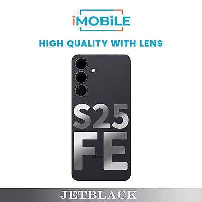 Samsung Galaxy  S25 FE (S731) Back Cover [High Quality with Lens] [Jetblack]