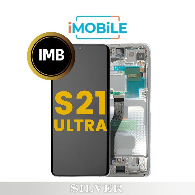 Samsung Galaxy S21 Ultra (G998) LCD Touch Digitizer Screen [IMB] [Silver]