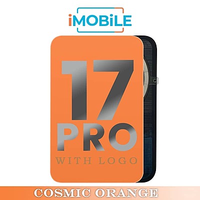 iPhone 17 Pro Compatible Back Cover Glass Assembly with MagSafe [Cosmic Orange]