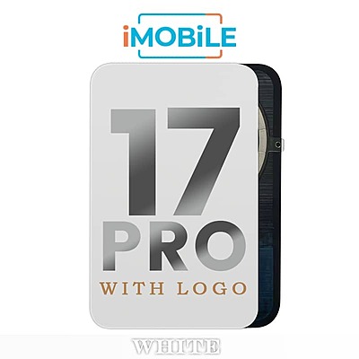 iPhone 17 Pro Compatible Back Cover Glass Assembly with MagSafe [Silver]