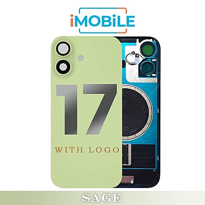 iPhone 17 Compatible Back Cover Glass Assembly with MagSafe [Sage]