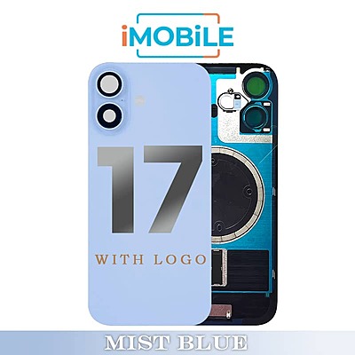 iPhone 17 Compatible Back Cover Glass Assembly with MagSafe [Mist Blue]
