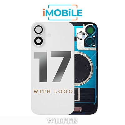 iPhone 17 Compatible Back Cover Glass Assembly with MagSafe [White]