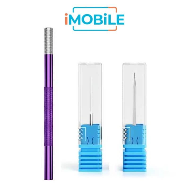 Lanrui U8 Sliding Tooth Punch Drill Bit 2.35mm Cutting Head Disassembly Repair Sliding Screw Grinding Head Repair Tools Set