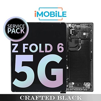 Samsung Galaxy Z Fold 6 5G (F956) Main LCD Touch Digitizer Screen [Service Pack] [Crafted Black]