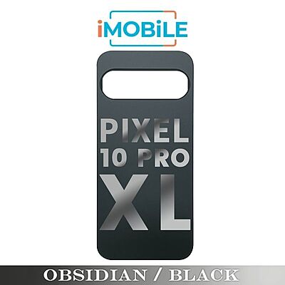 Google Pixel 10 Pro XL Compatible Back Cover [Obsidian / Black]