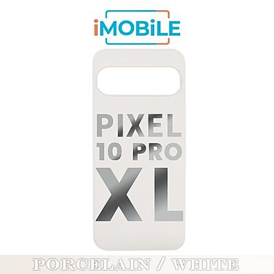 Google Pixel 10 Pro XL Compatible Back Cover [Porcelain / White]