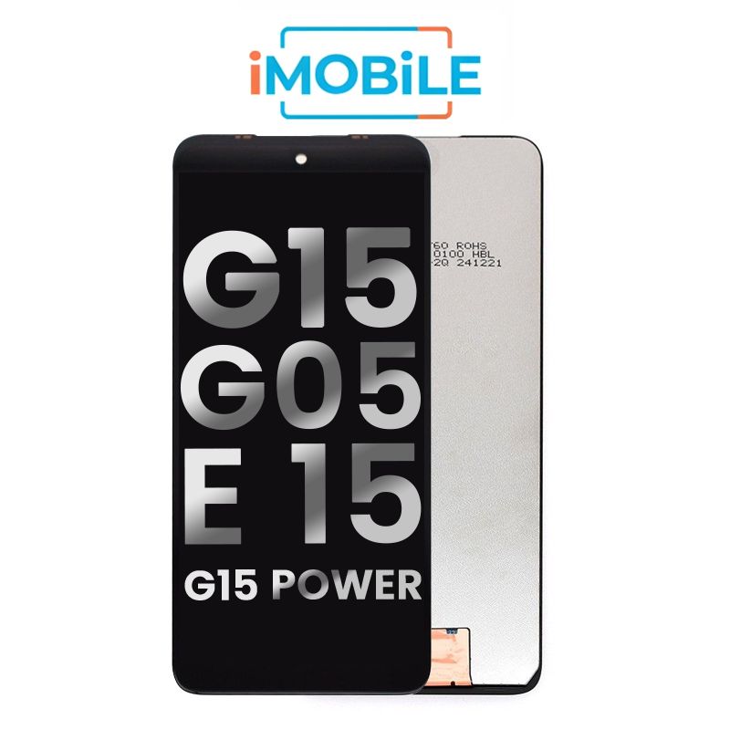 Motorola Moto G15 / G05 / E15 / Moto G15 Power Compatible LCD Touch Digitizer Screen Without Frame