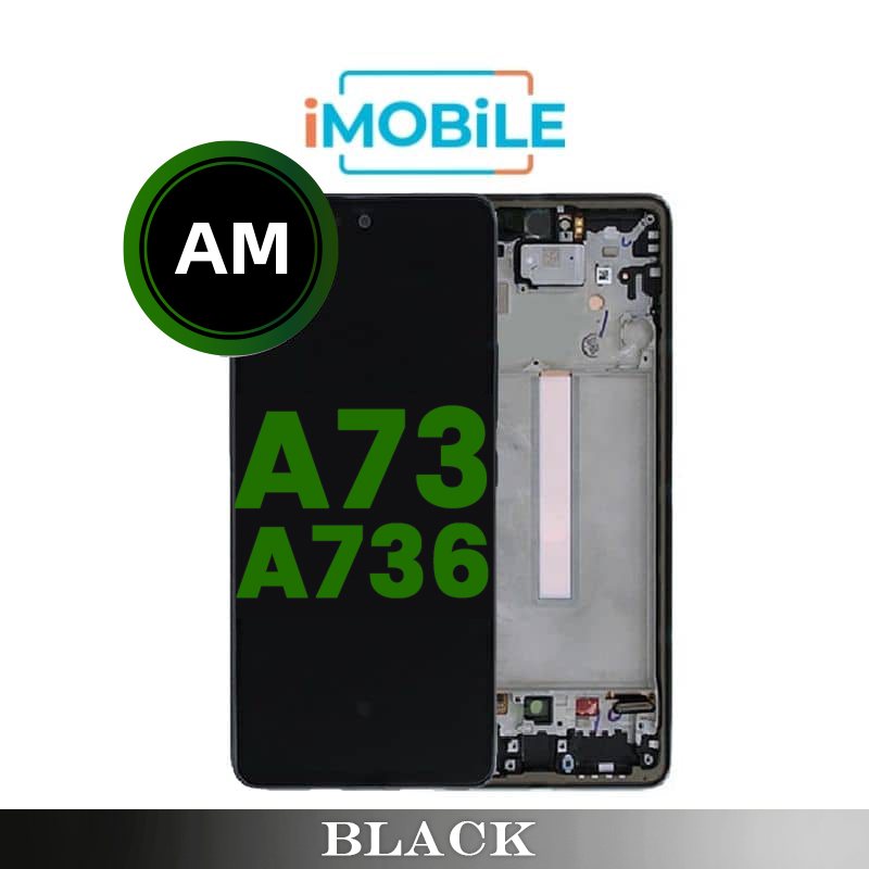 Samsung Galaxy A73 5G 2022 (A736) LCD Touch Digitizer Screen [Aftermarket] [Black]