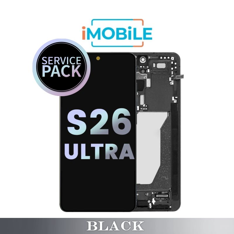 Samsung Galaxy S26 Ultra (S948) LCD Touch Digitizer Screen [Service Pack] [Black]