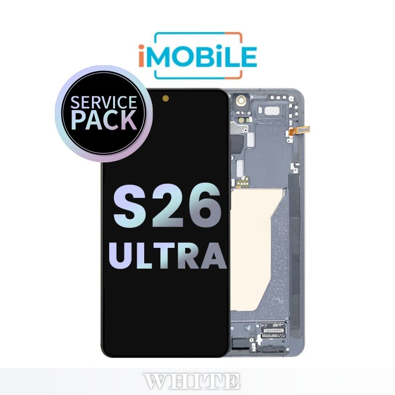 Samsung Galaxy S26 Ultra (S948) LCD Touch Digitizer Screen [Service Pack] [White]