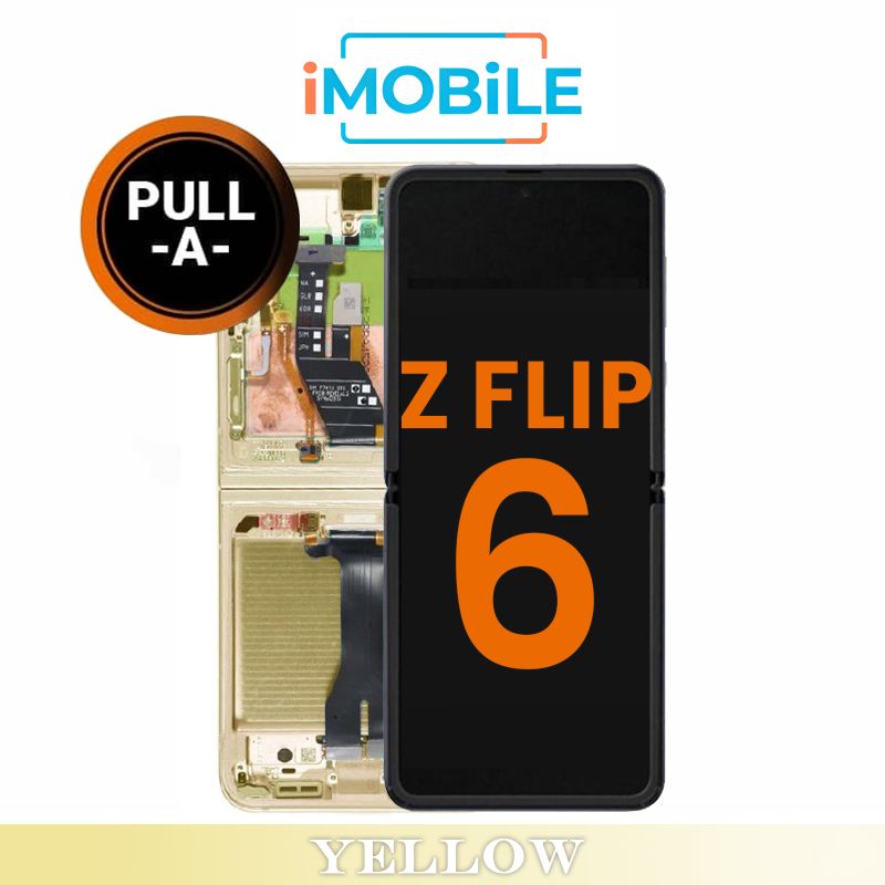 Samsung Galaxy Z Flip 6 5G (F741) Main LCD Digitizer Screen [Secondhand] [Yellow]