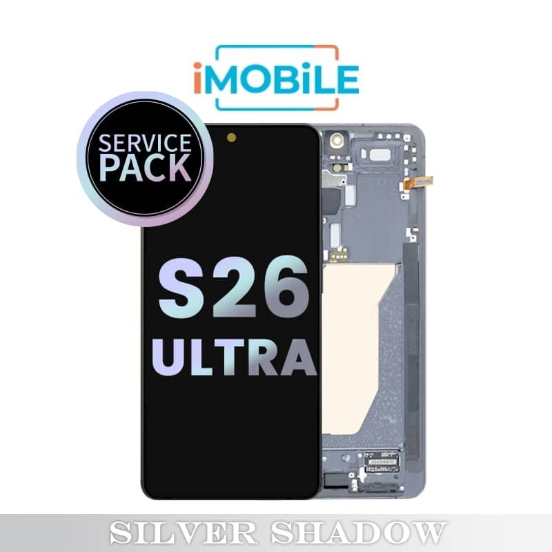 Samsung Galaxy S26 Ultra (S948) LCD Touch Digitizer Screen [Service Pack] [Silver Shadow]