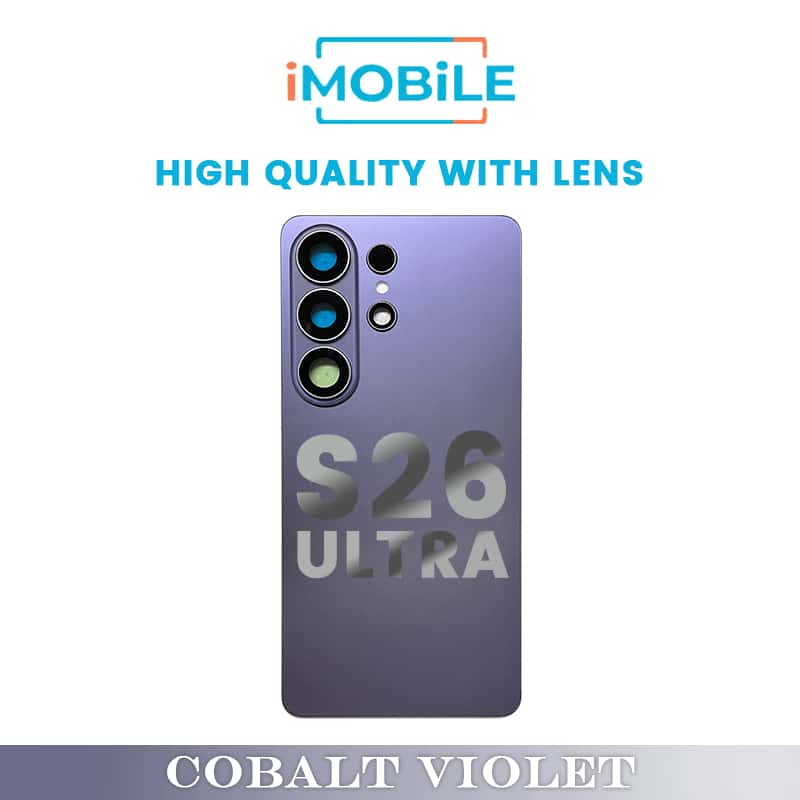 Samsung Galaxy S26 Ultra (S948) Back Cover [High Quality with Lens] [Cobalt Violet]